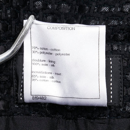 Chanel Tweed Jacket Pants Set 38 Black
