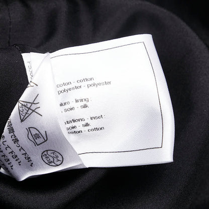 Chanel Tweed Jacket Pants Set 38 Black