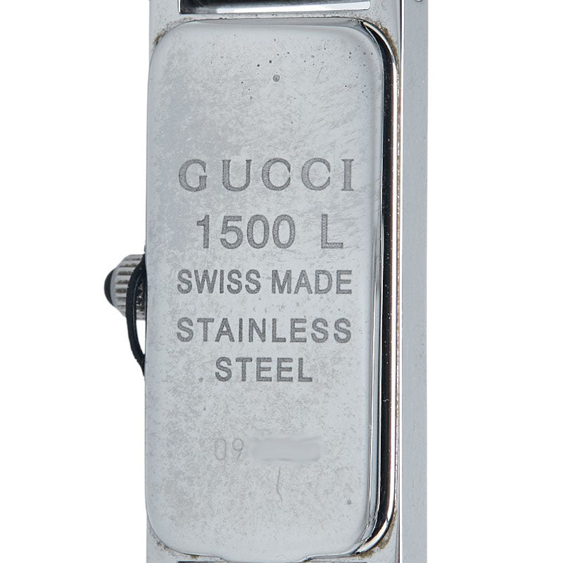 Gucci 1500L Quartz Stainless Steel Watch