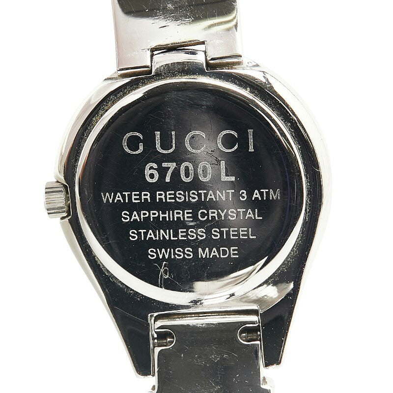 Gucci 6700L Quartz Stainless Steel Watch