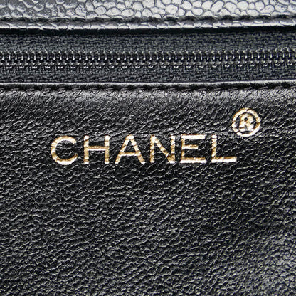Chanel Caviar Matelasse Chain Handbag