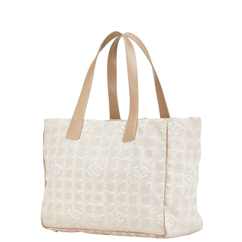 Chanel Canvas Leather Tote Handbag