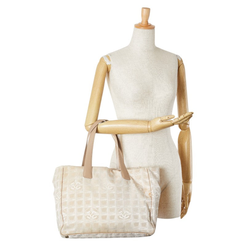 Chanel Nylon New Travel Line Tote MM Handbag