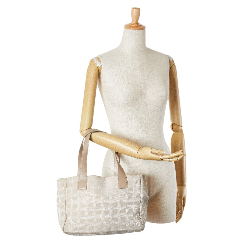 Chanel Nylon Leather New Travel Line Tote Bag