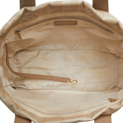 Chanel Nylon Leather Tote PM Handbag