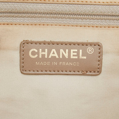 Chanel Nylon Leather Tote PM Handbag