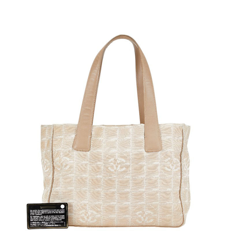 Chanel Nylon Leather Tote PM Handbag