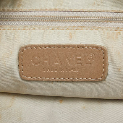 Chanel Nylon Leather Coco Mark Handbag