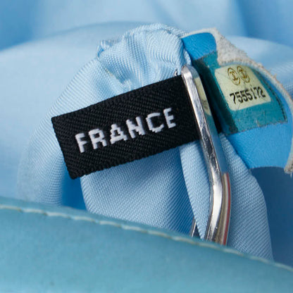 Chanel Nylon Leather Tote MM Coco Mark Bag