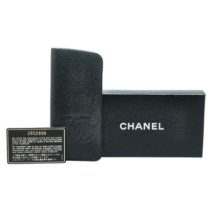Chanel Caviar Skin Glasses Case