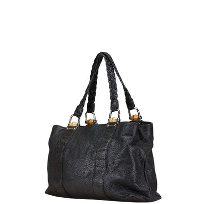 Gucci Bamboo Leather Tote Bag 232947