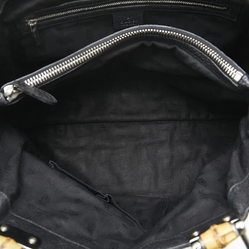 Gucci Bamboo Leather Tote Bag 232947