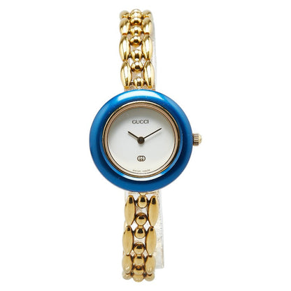 Gucci Change Bezel Quartz Watch Stainless Steel