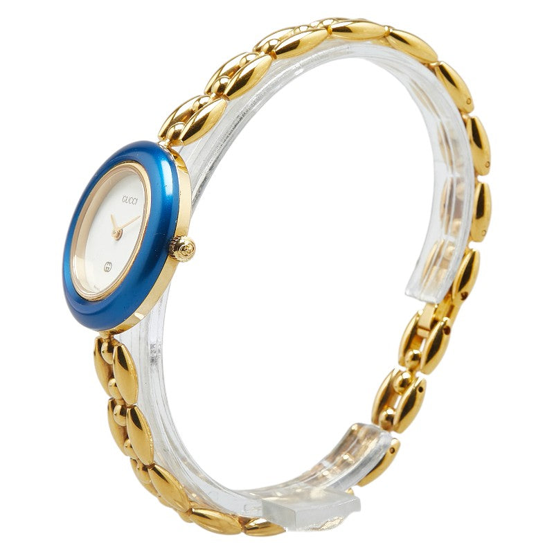 Gucci Change Bezel Quartz Watch Stainless Steel