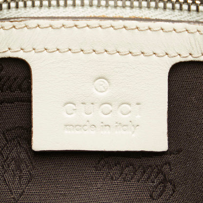 Gucci Canvas Leather Double G Tote Bag