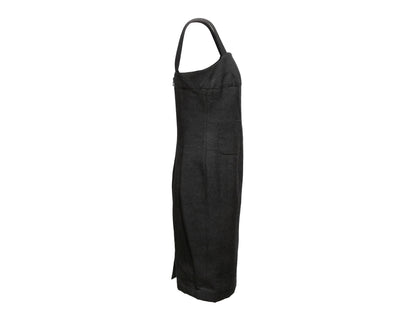 Black Chanel Cruise 2012 Sleeveless Dress Size FR 38