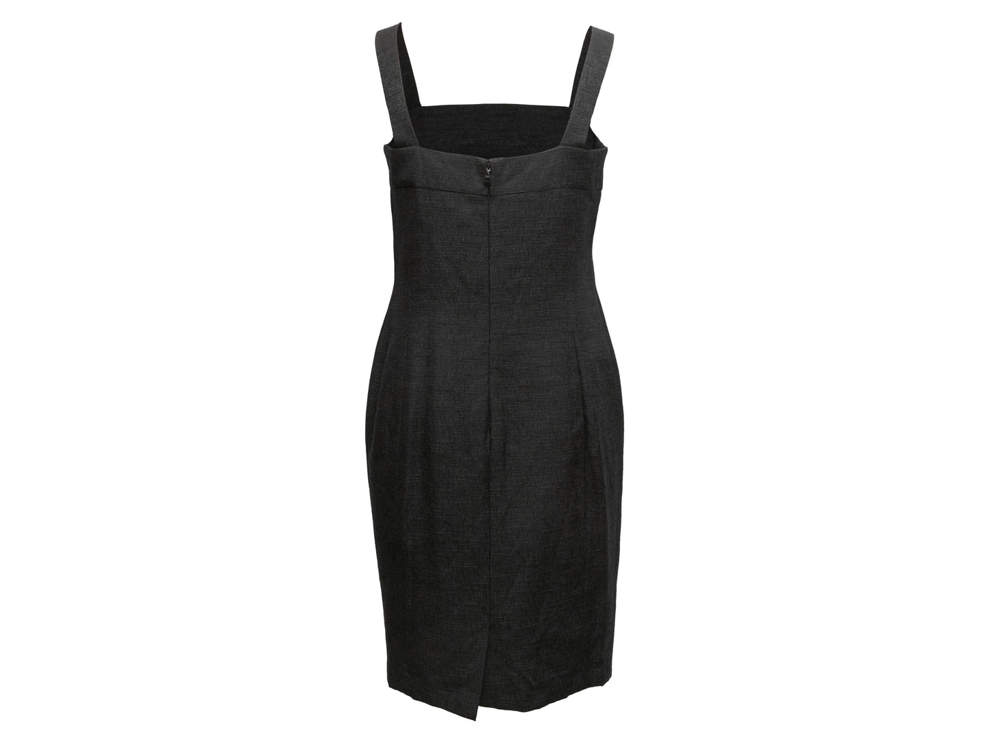 Black Chanel Cruise 2012 Sleeveless Dress Size FR 38