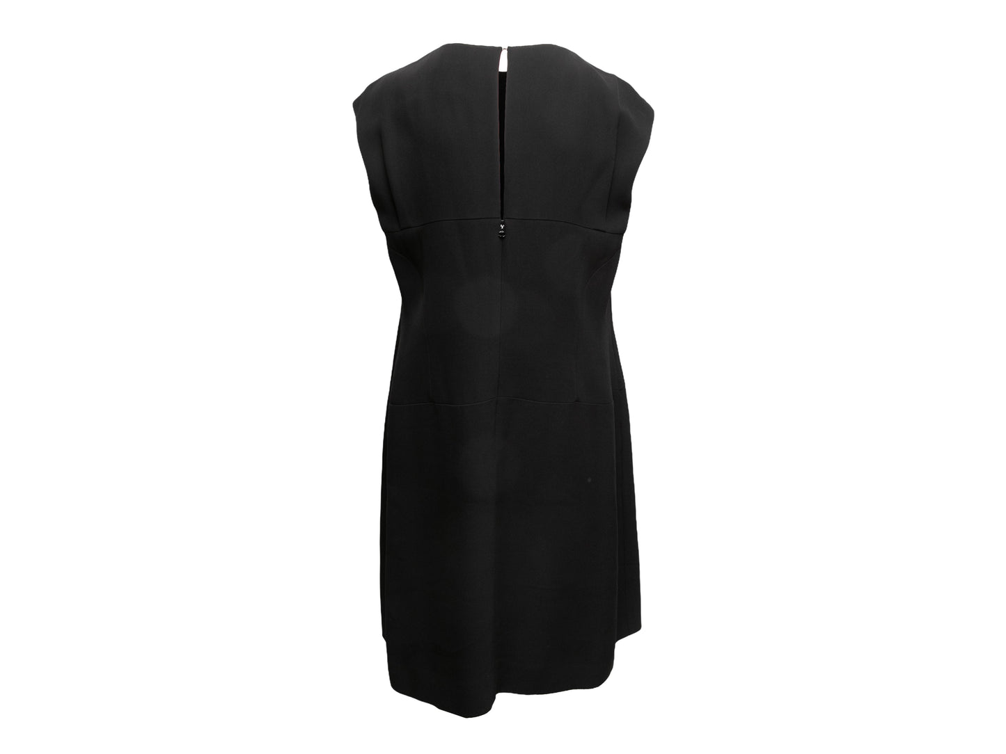 Black Chanel Spring/Summer 2008 Silk Dress Size FR 50