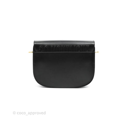 Dior Medium Bobby Bag Black Calfskin Gold Hardware