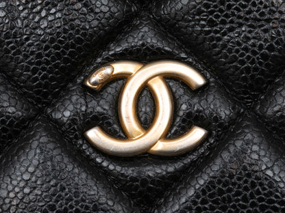 Black Chanel 20K Quilted Diamond Waist Bag
