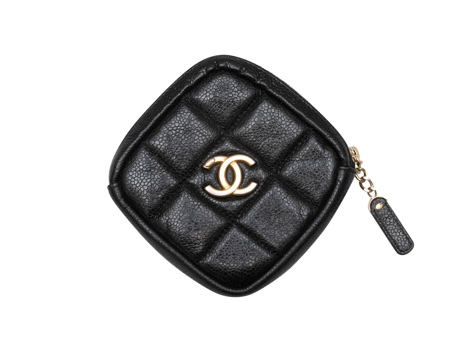 Black Chanel 20K Quilted Diamond Waist Bag