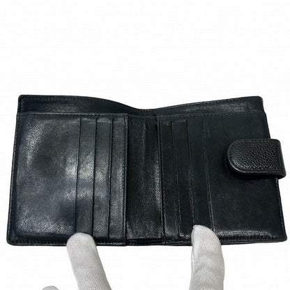 Chanel Caviar Skin Bifold Wallet A13496