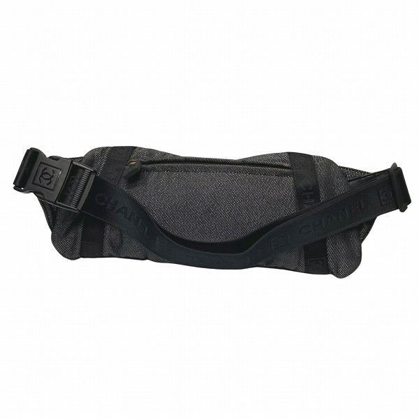 Chanel Canvas Leather Waist Bag