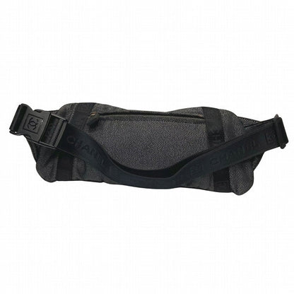 Chanel Canvas Leather Waist Bag