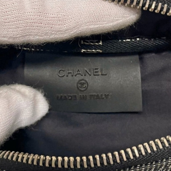 Chanel Canvas Leather Waist Bag