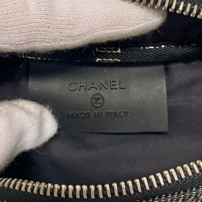 Chanel Canvas Leather Waist Bag
