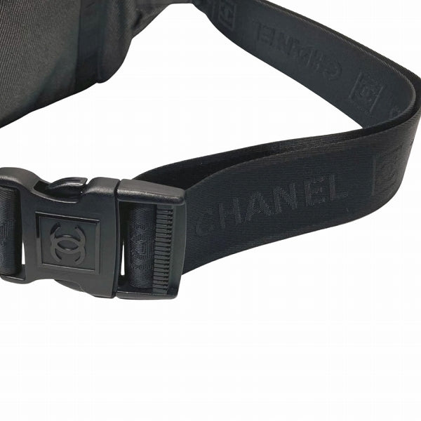 Chanel Canvas Leather Waist Bag