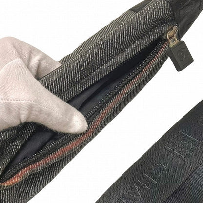 Chanel Canvas Leather Waist Bag