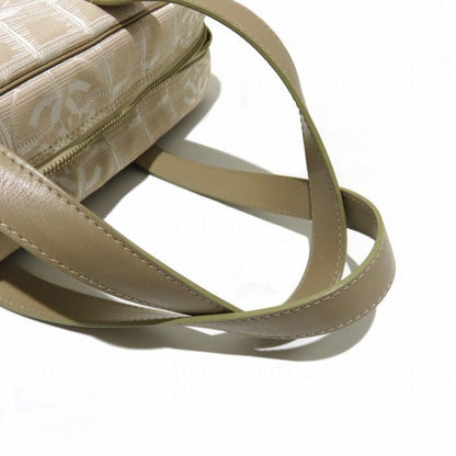 Chanel Canvas Leather Mini Boston Handbag