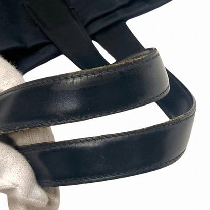 Chanel Nylon Leather Tote MM Bag