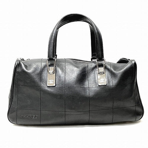 Chanel Chocolate Bar Leather Handbag