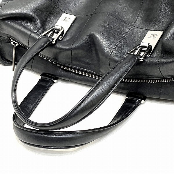Chanel Chocolate Bar Leather Handbag
