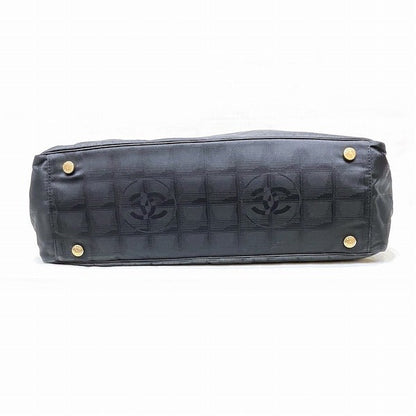 Chanel Nylon Canvas Leather Tote GM A15825