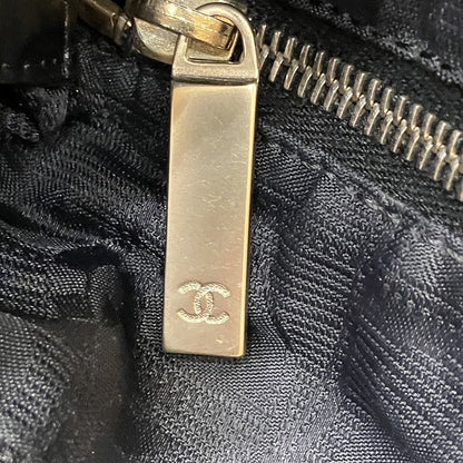 Chanel Nylon Canvas Leather Tote GM A15825