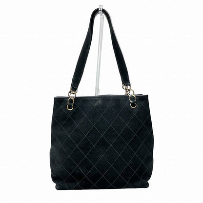 Chanel Wild Stitch Suede Tote Bag