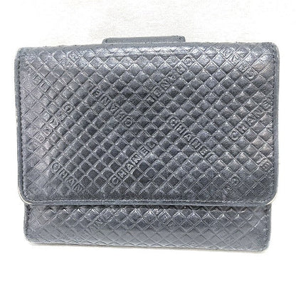 Chanel Leather Micro Chocolate Bar Wallet