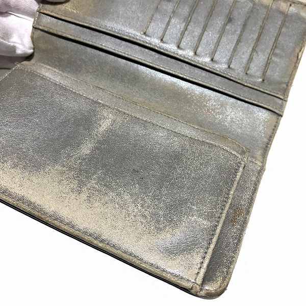 Chanel Camellia Leather Long Wallet