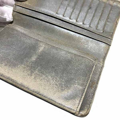 Chanel Camellia Leather Long Wallet