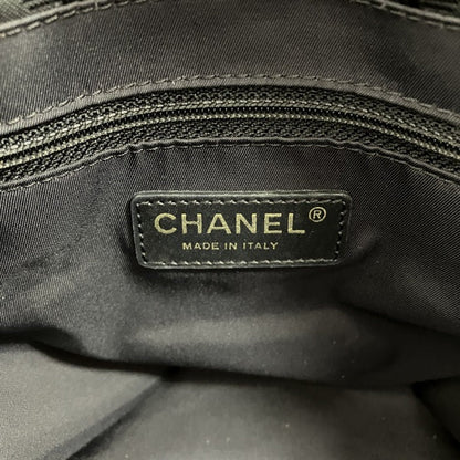 Chanel Nylon Leather Tote MM Bag