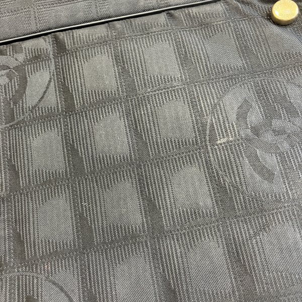 Chanel Nylon Leather Tote MM Bag
