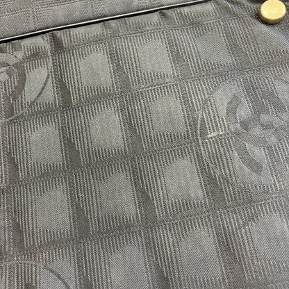 Chanel Nylon Leather Tote MM Bag