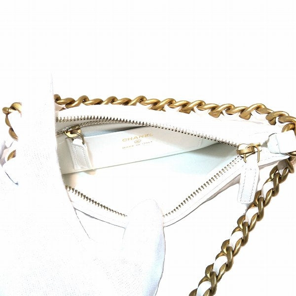 Chanel Matelasse Shiny Lambskin Shoulder Bag AP3487