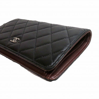 Chanel Matelasse Lambskin Long Wallet A31509