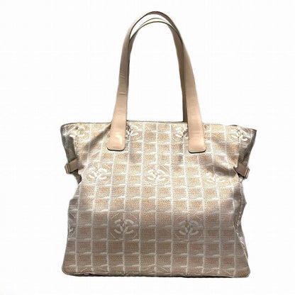 Chanel Nylon Leather Tote GM A15825