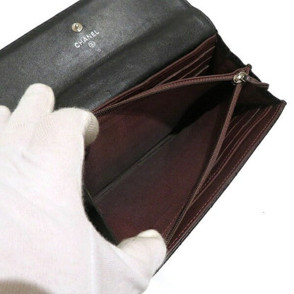 Chanel Matelasse Lambskin Long Wallet
