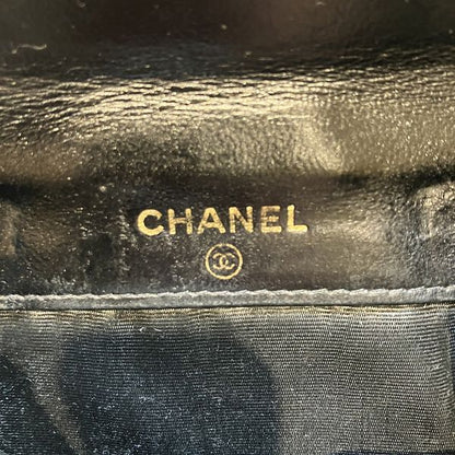 Chanel Caviar Skin Bifold Wallet A13496